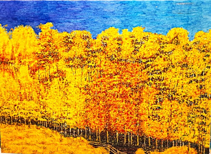 Outono 绘画, 23.6x31.5 in