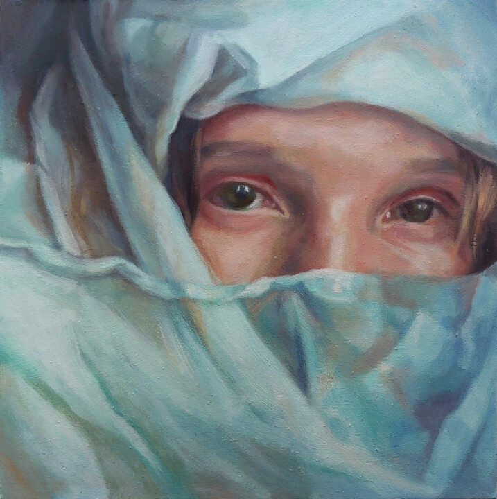 Pale shelter Картина, 11,8x11,8 in
