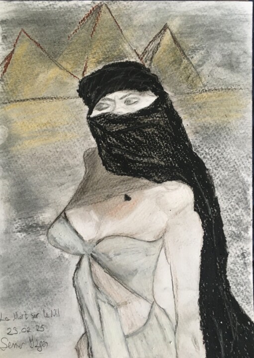 Death in the Nile Resim, 13,8x7,9 in