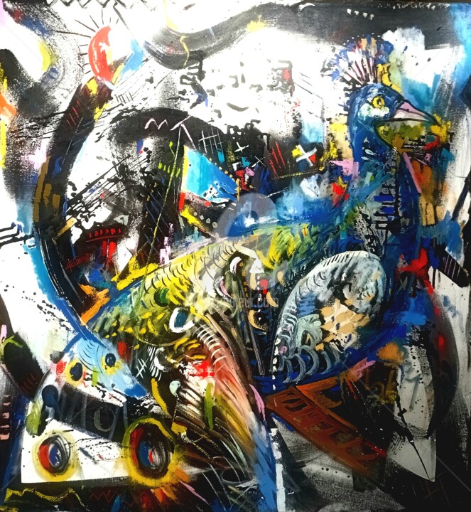 绘画,  39.4x37 in 