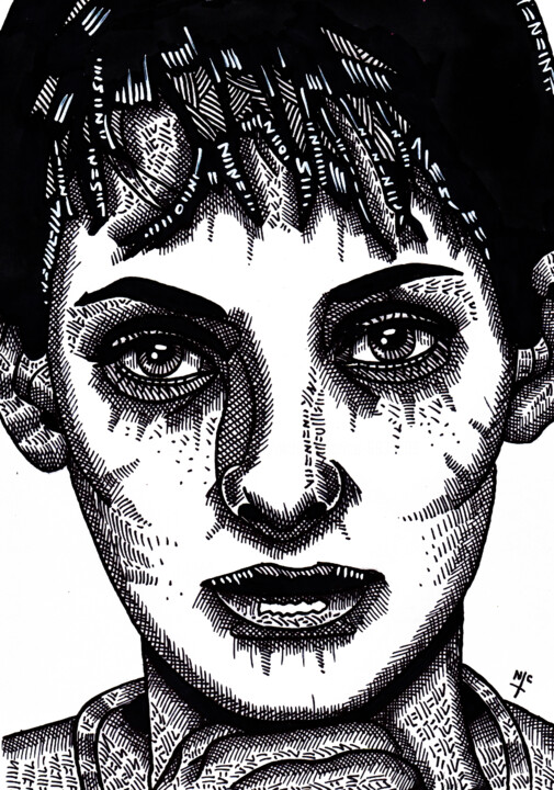 THE EYES OF BEAUTY Resim, 12x8 in