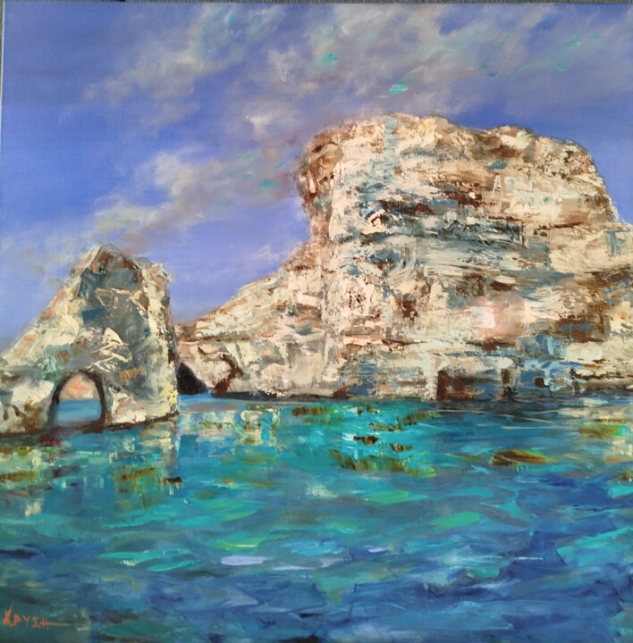 Drifting in Milos Картина, 23,6x23,6 in