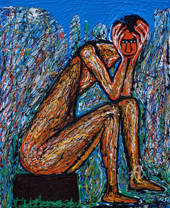 绘画,  28.7x23.6 in 