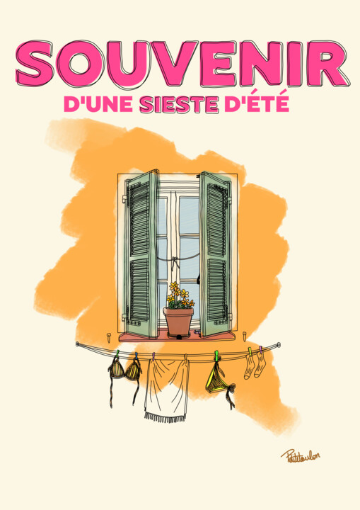 数字艺术 标题为“Souvenire d'une sie…” 由Petitetoulon, 原创艺术品, 数字油画