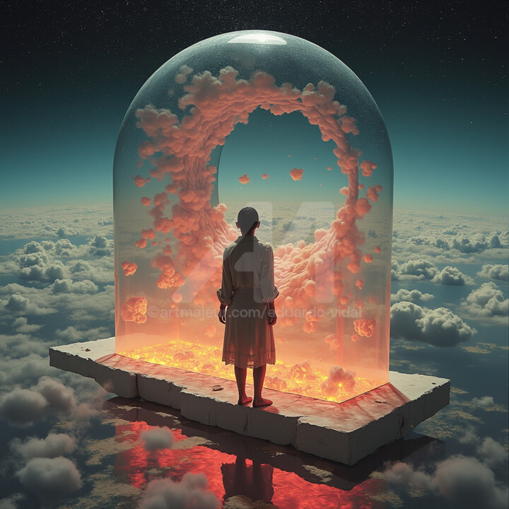 Artes digitais intitulada "Arte durabilidad Ac…" por Eduardo Vidal, Obras de arte originais, Imagem gerada por IA