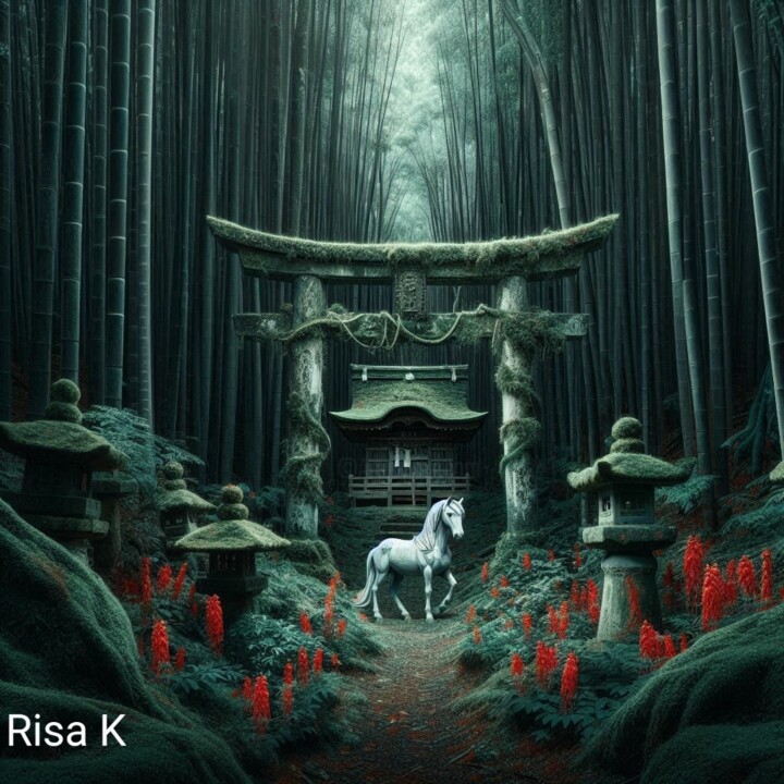 数字艺术 标题为“Alart japan” 由Risa Kitamura, 原创艺术品, AI生成的图像