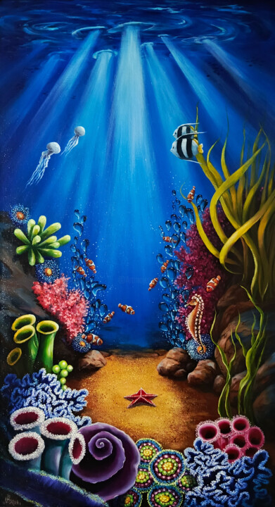 绘画,  35.4x19.7 in 