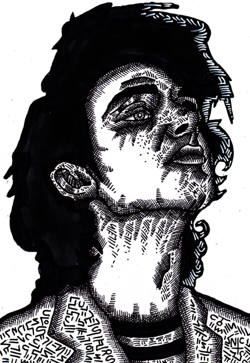 THE DREAMER 图画, 12x8 in