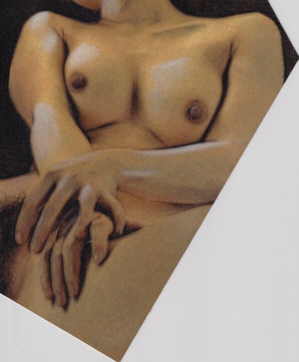 绘画 标题为“Female Torso Study” 由Wilf Tilley, 原创艺术品, 油