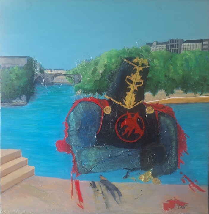 Schilderij,  19,7x19,7 in 
