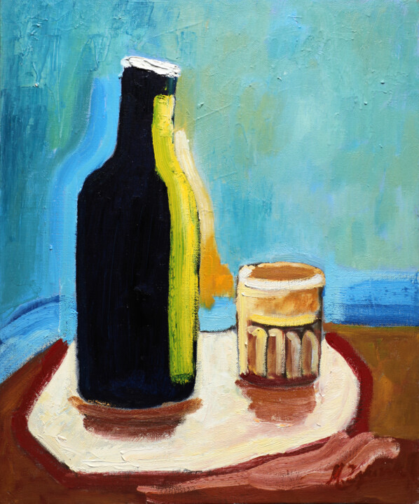 Baso bat Pittura, 18,1x15 in