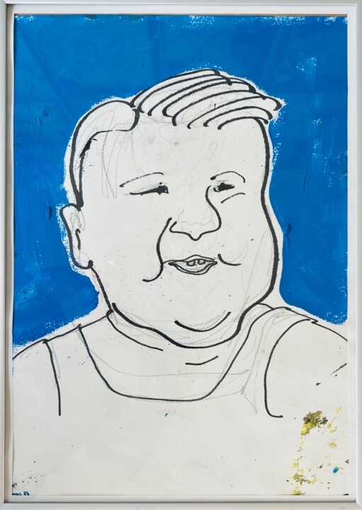Diastema mediale 绘画, 15.8x10.8 in