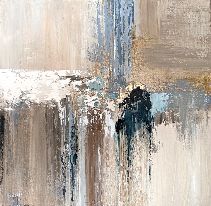 Whispers of Light Schilderij, 19,7x19,7 in