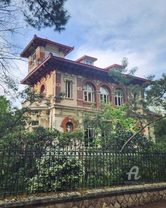 Photography titled "Villa" by Pascal Viaud, Original Artwork, Digital Photography