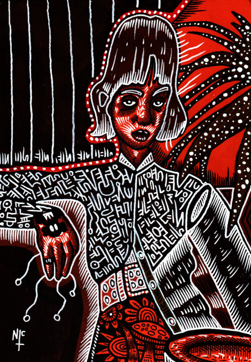 THE YOUNG DAYS 图画, 12x8 in