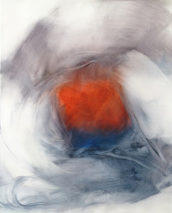 Whirlwind 绘画, 39.4x31.9 in