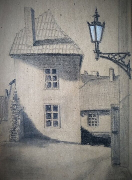 Schilderij,  8,3x11,8 in 