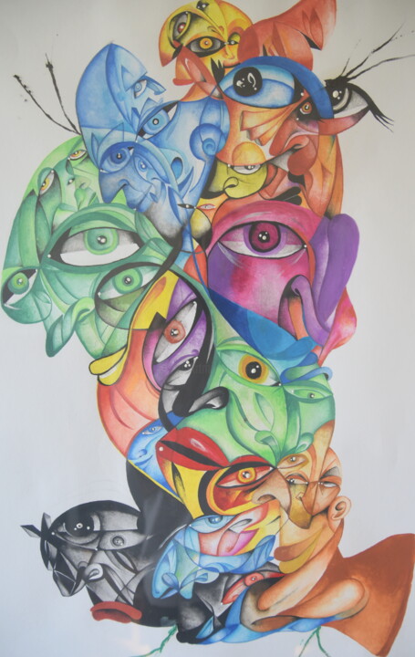 绘画,  23.4x16.5 in 