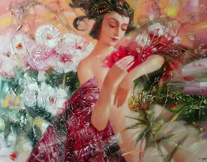 Eos 绘画, 27.6x35.4 in