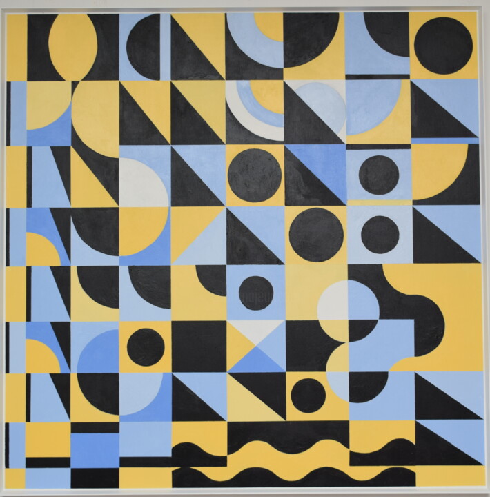 绘画,  27.6x27.6 in 