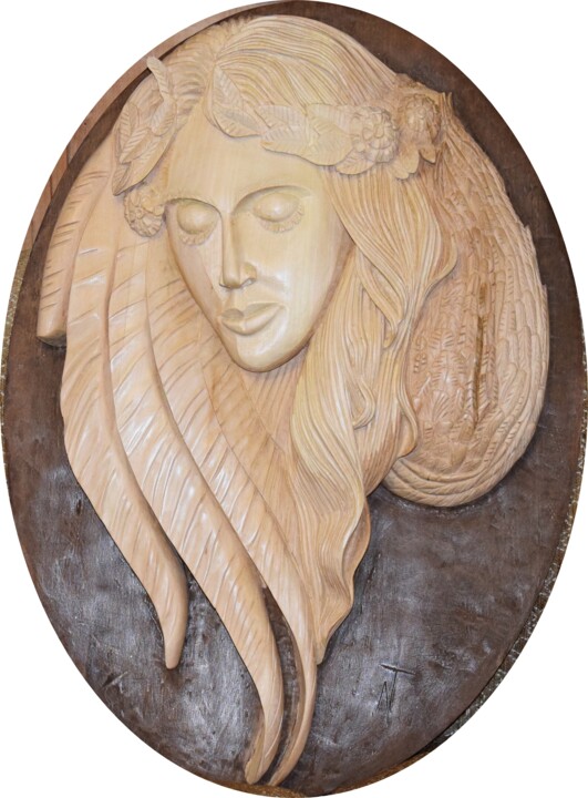 Sculptuur getiteld "Angel of the Soul" door Nick Tsalamatas, Origineel Kunstwerk, Was