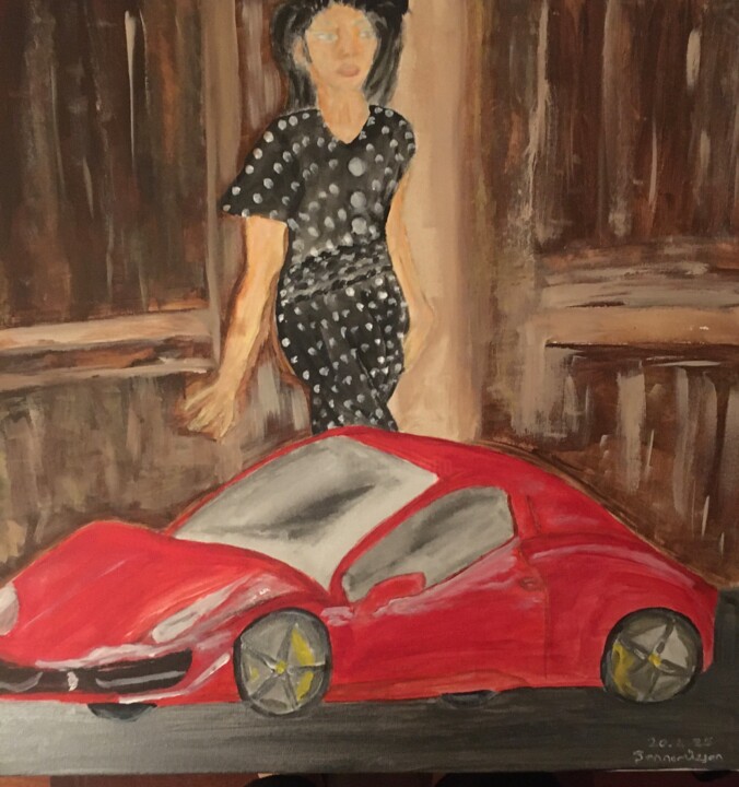 绘画,  19.7x19.7 in 