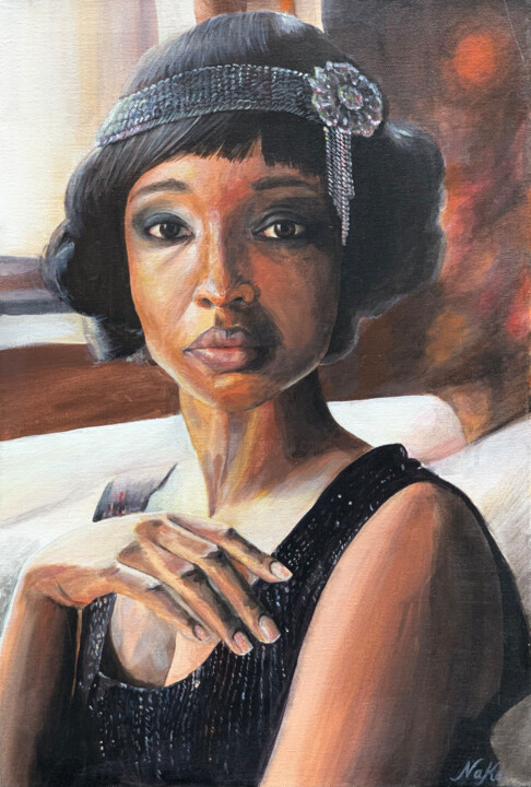 Lisa 绘画, 23.6x15.8 in