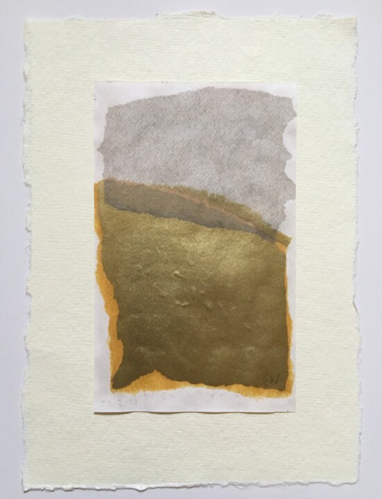 "Above and Below 1" başlıklı Kolaj Elaine Wilday tarafından, Orijinal sanat, Kolaj