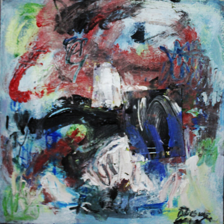 Painting titled "Senza titolo" by Giovanna Crescenzi, Original Artwork, Acrylic