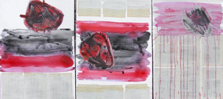Painting,  27.6x59.1 in 