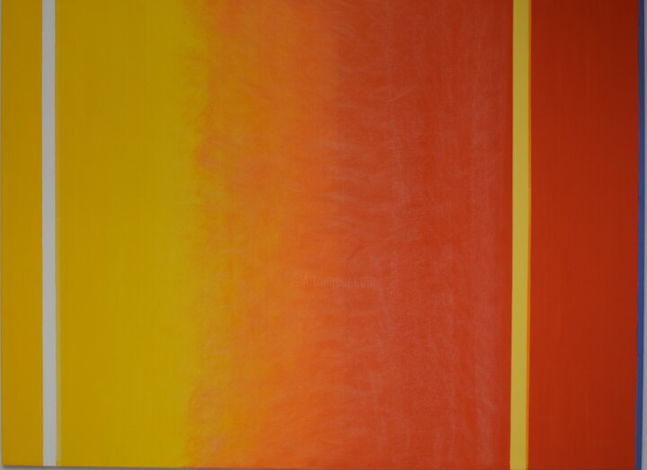 Citron et pamplemousse 绘画, 38.2x51.2 in