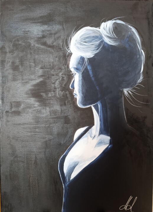 View from within Painting, 27.6x19.7 in