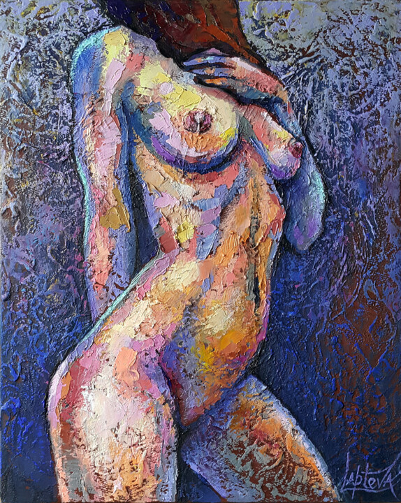 Cold passion 绘画, 19.3x15.8 in