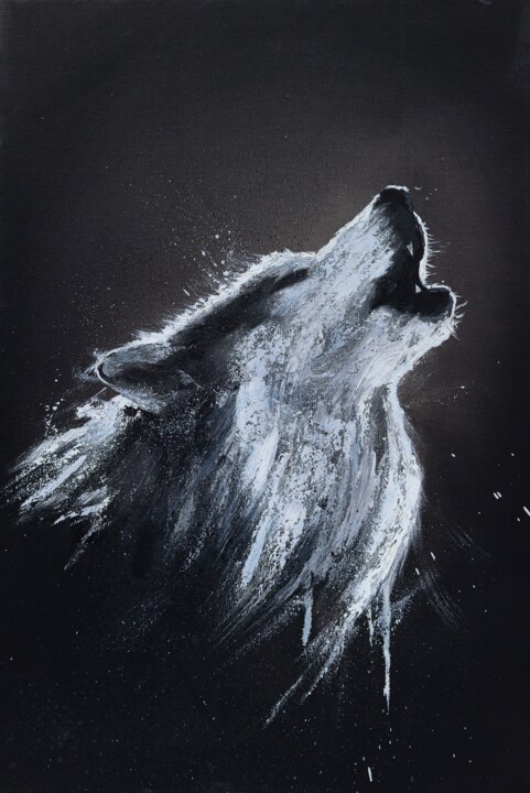 Lonely Call 绘画, 23.6x15.8 in