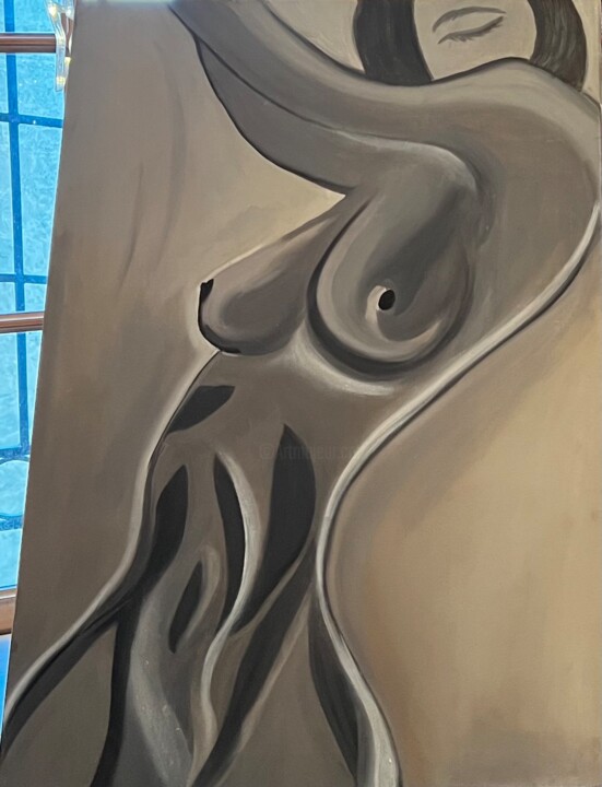 Feminine Flow 绘画, 27.6x19.7 in