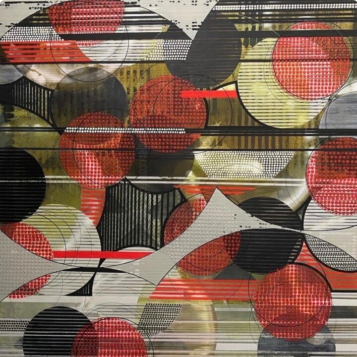 Urban frequencies. 绘画, 39.4x39.4 in