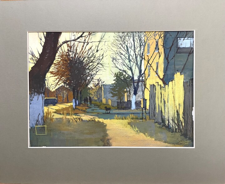 autumn. from the series "Everyday Life" Tablo, 7,9x11 in