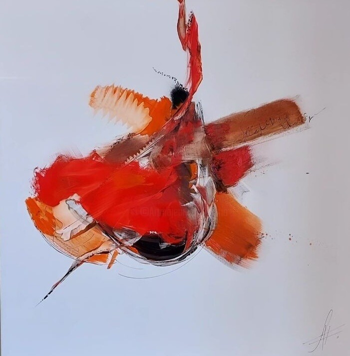 Magnétique 绘画, 31.5x31.5 in