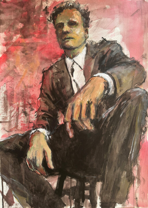 Trust Schilderij, 27,6x19,7 in