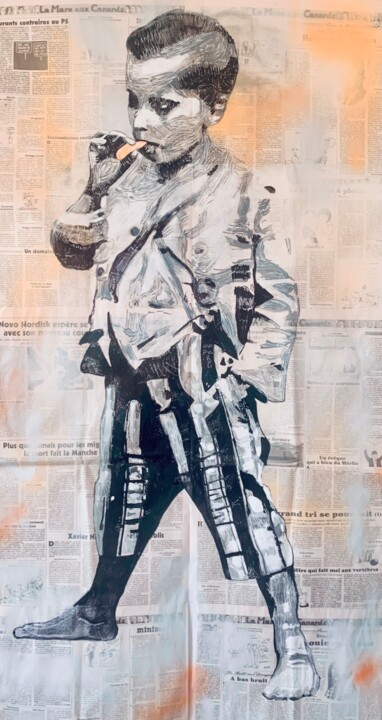Chuddy 绘画, 52.8x28.4 in