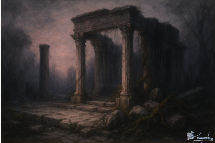 Portal of Oblivion Картина, 29,5x47,2 in