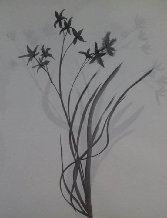 Fleur imaginaire n°7 Картина, 39,4x27,6 in