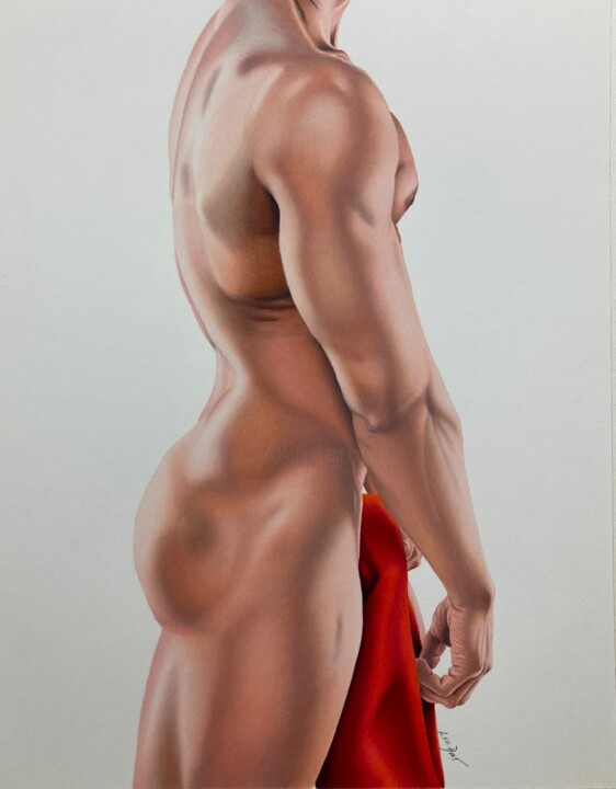 Drawing titled "Hidden Identity" by Leoartsnz, Original Artwork, Pencil