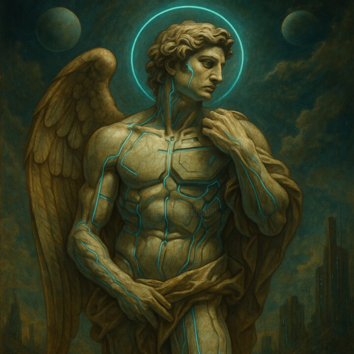 Robot-Angelo custode Dijital Sanat