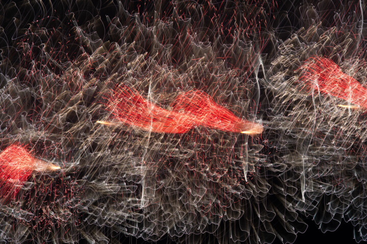 Abstract Flowers 0x22B42168 opus 6 #1/5 Fotografia, 9,5x14,2 in