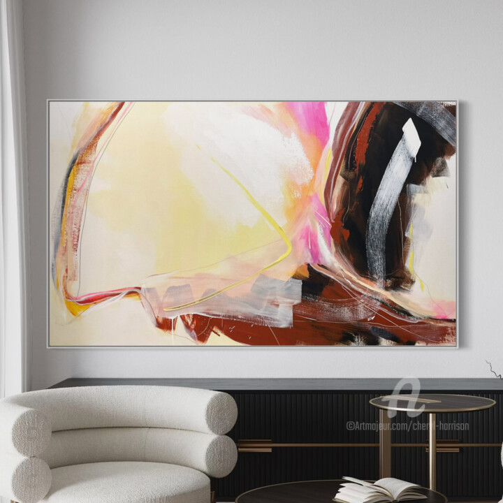 Painting,  35.4x59.1 in 