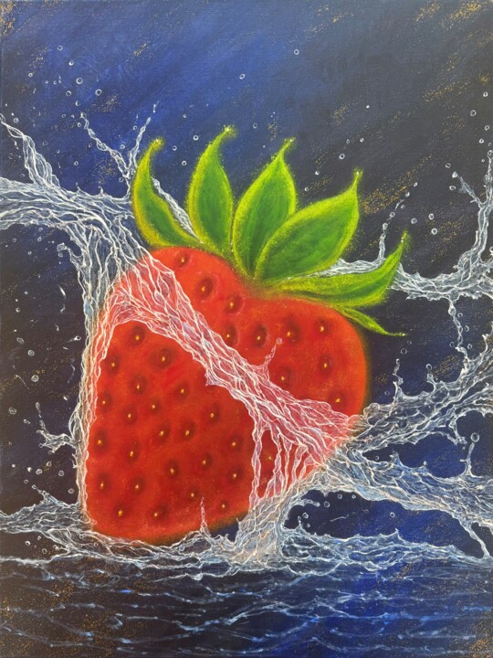 Splash Symphony 绘画, 31.5x23.6 in
