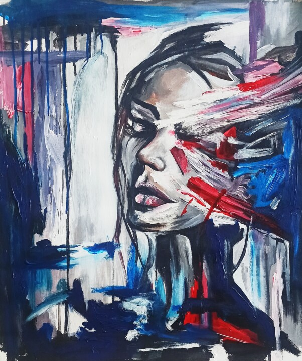 Under the skin 绘画, 27x19.6 in