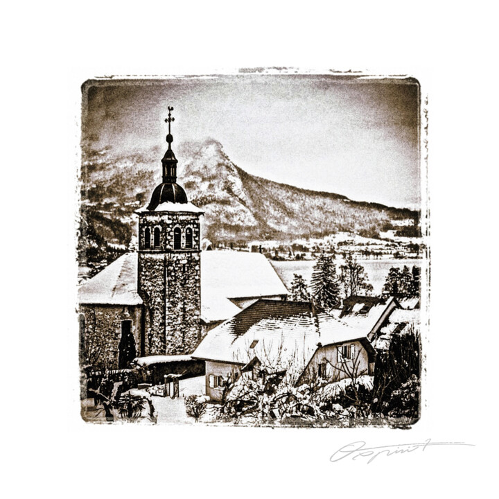 Fotografía titulada "Veilleur d’Hiver" por Gilles Deschamps (OXPIRIT), Obra de arte original, Fotografía digital