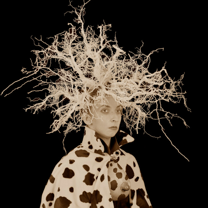 A woman with regrown roots Фотография, 31,5x31,5 in